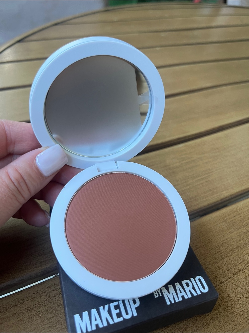 Makeup By Mario Soft Sculpt Bronzer — Warm Brown Compact